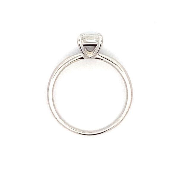 Natural .98ct Moissanite  Sterling Silver