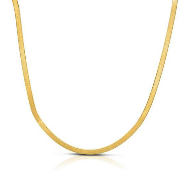 14k Yellow Gold Super Flex Herringbone Chain (1.50 mm)