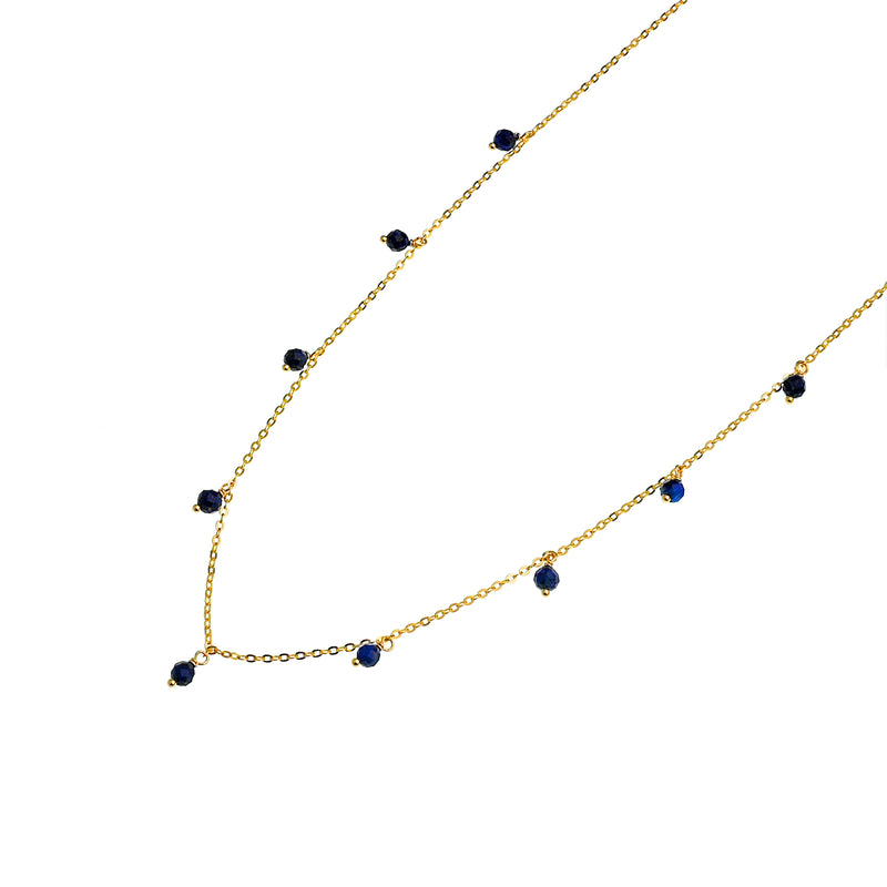 V3 Jewelry Freshwater Pearl & 18k Gold-Plated Station Necklace