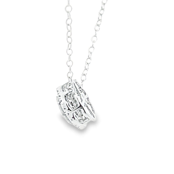 Natural .25ct Diamond Fashion Pendants 10KT White Gold