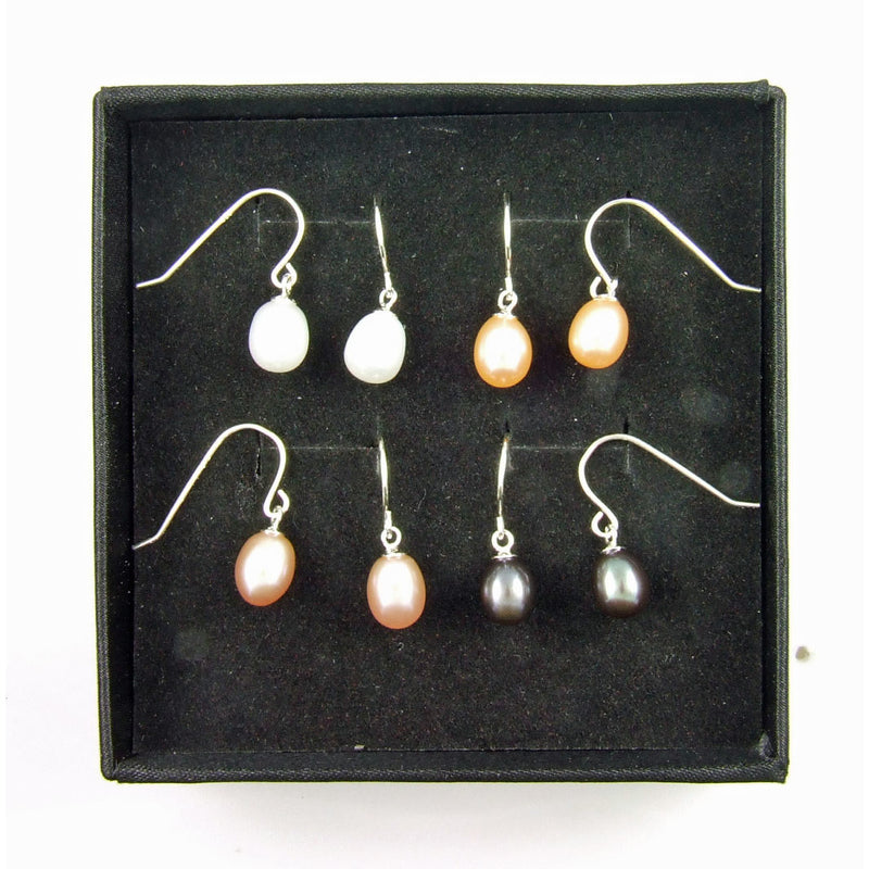 Natural Fresh Water Pearl Jewelry sets Sterling Silver