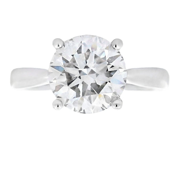 Genuine 3.00ct Lab Grown Diamond  10KT White Gold