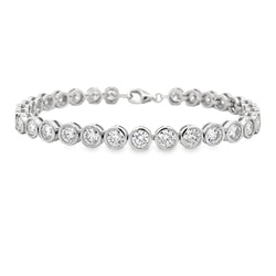 5.50ct Moissanite Tennis Bracelet Sterling Silver