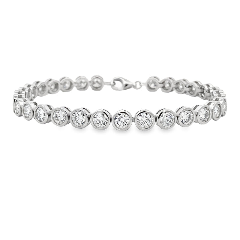 5.50ct Moissanite Tennis Bracelet Sterling Silver