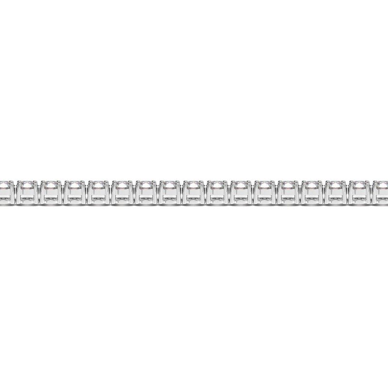 Lab Grown Round Diamond Tennis Bracelet in 14k White Gold (6 cctw F/G  VS2/SI1)