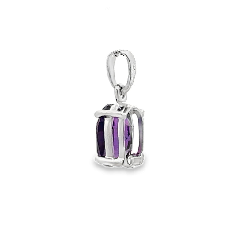 1.70ct Amethyst Fashion Pendants Sterling Silver