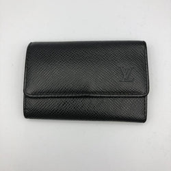 LOUIS VUITTON Louis Vuitton M30532 Multikre 6 Taiga Black Key Case