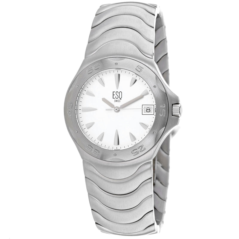 ESQ Women's Silver Stainless Steel White Dial