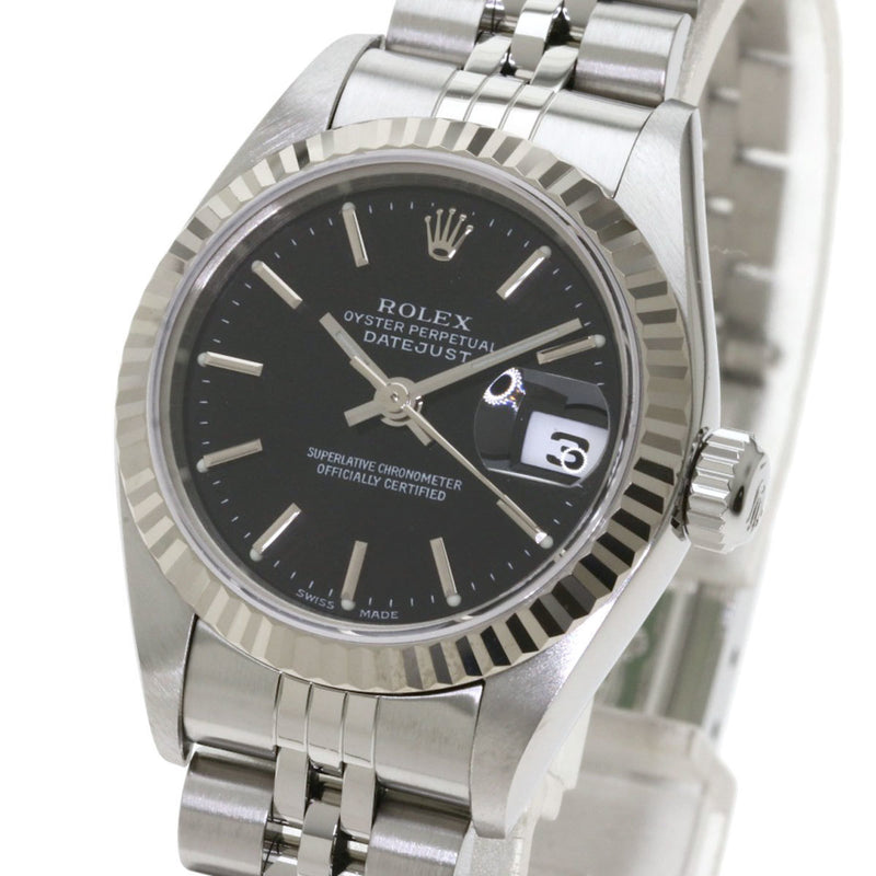Rolex 79174 Datejust Watch Stainless Steel SS K18WG Ladies