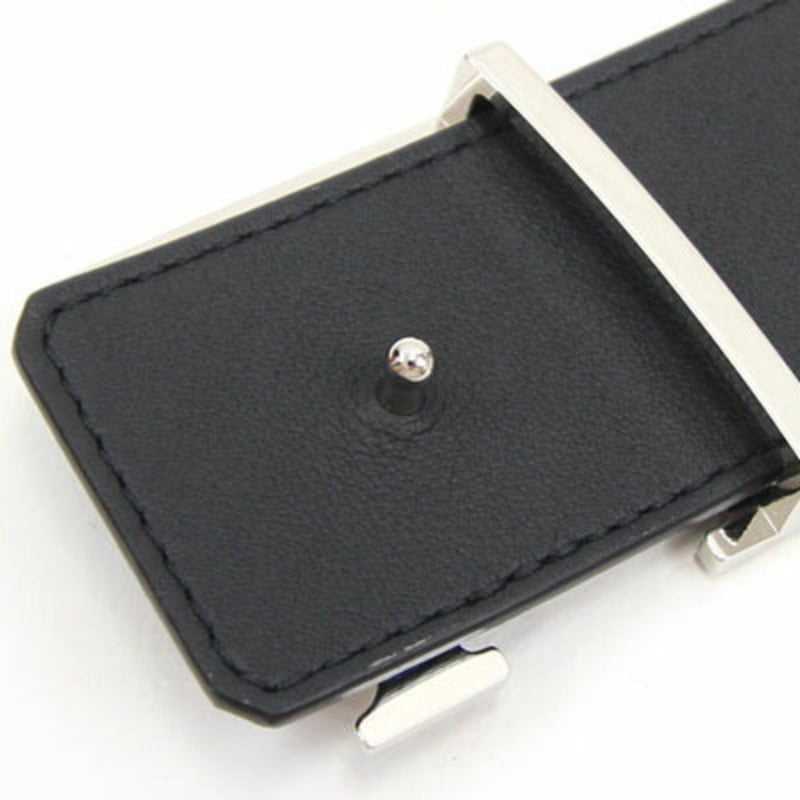 Louis Vuitton Belt Monogram Sainture LV Initial MP302V Navy Blue 85cm Everyday Capsule Collection Reversible Signature Mens Fashion