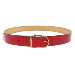 Louis Vuitton M6980W Saint Tulle Monogram Verni Belt Ladies