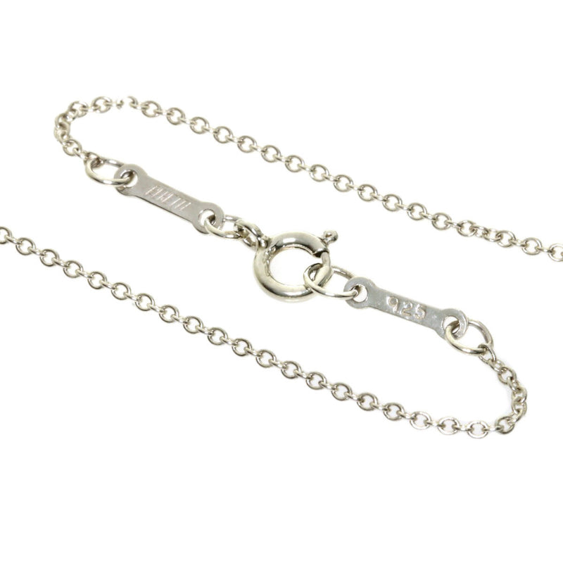 Tiffany Open Heart Necklace Silver Ladies