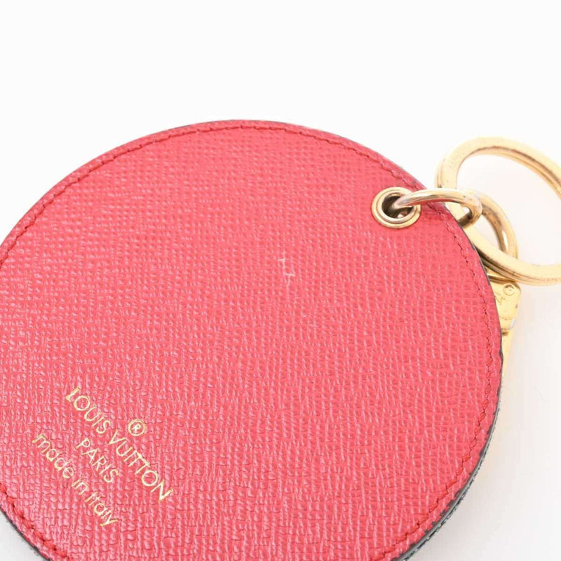 Louis Vuitton Monogram Keyring (BlueRed Color)
