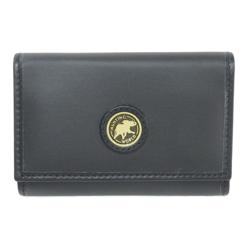 Hunting World Hardware Key Case Nylon Leather Men's