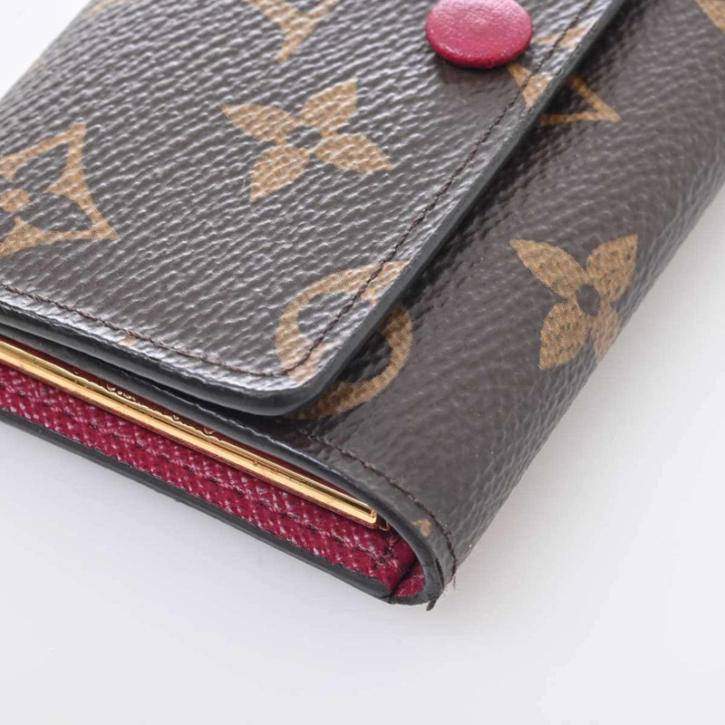 Louis Vuitton Monogram Womens PVC Key Case BordeauxBrown