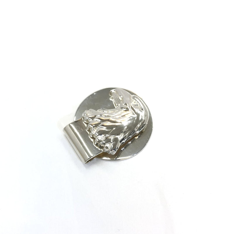 TIFFANY & Co. Tiffany Money Clip Eagle Bird Silver 925 Round Wallet Mens