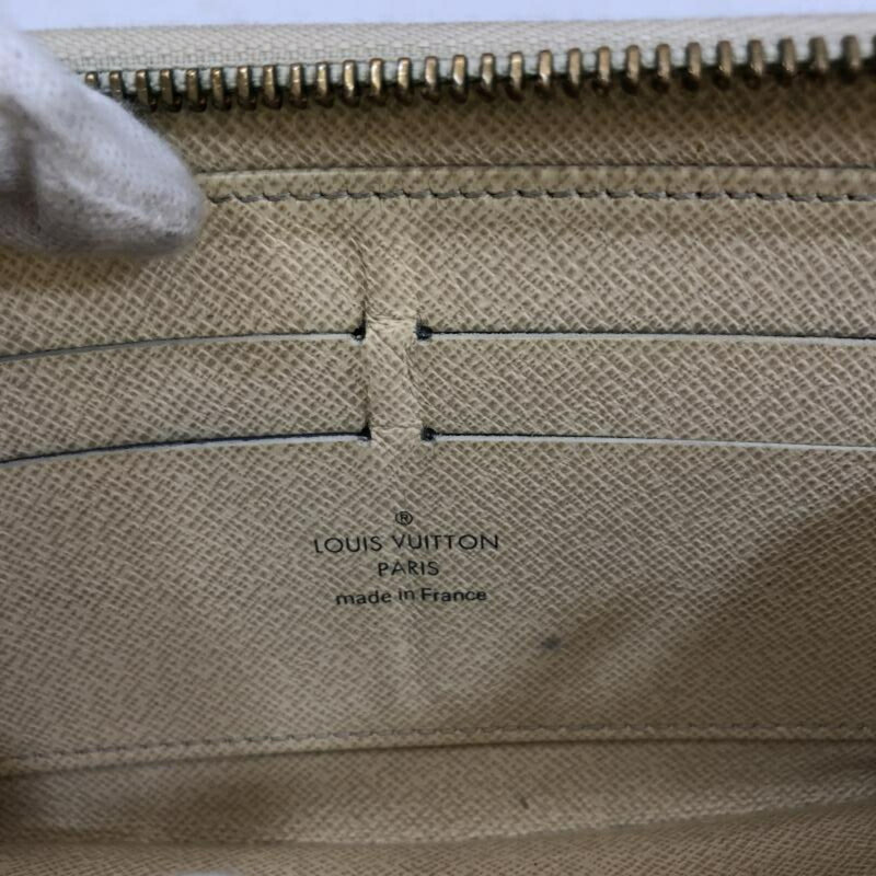 Louis Vuitton Damier Azur Wallet White