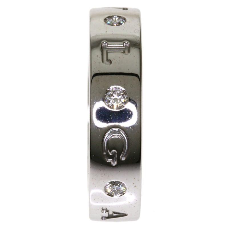Bvlgari Roman Sorbet Diamond # 52 Rings K18 White Gold Ladies
