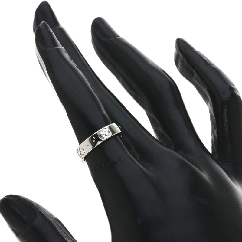 Gucci Icon # 8 Ring / K18 White Gold Ladies