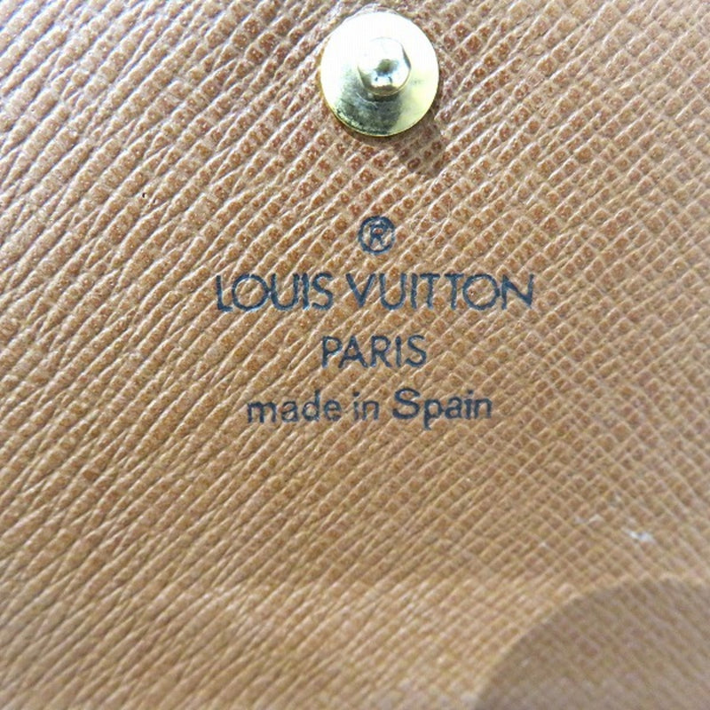 Louis Vuitton Monogram Porto Monevier Tresor M61730 Bi-Fold Wallet Unisex