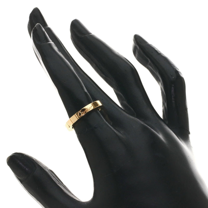 Cartier Lanieres # 48 Ring K18 Pink Gold Ladies