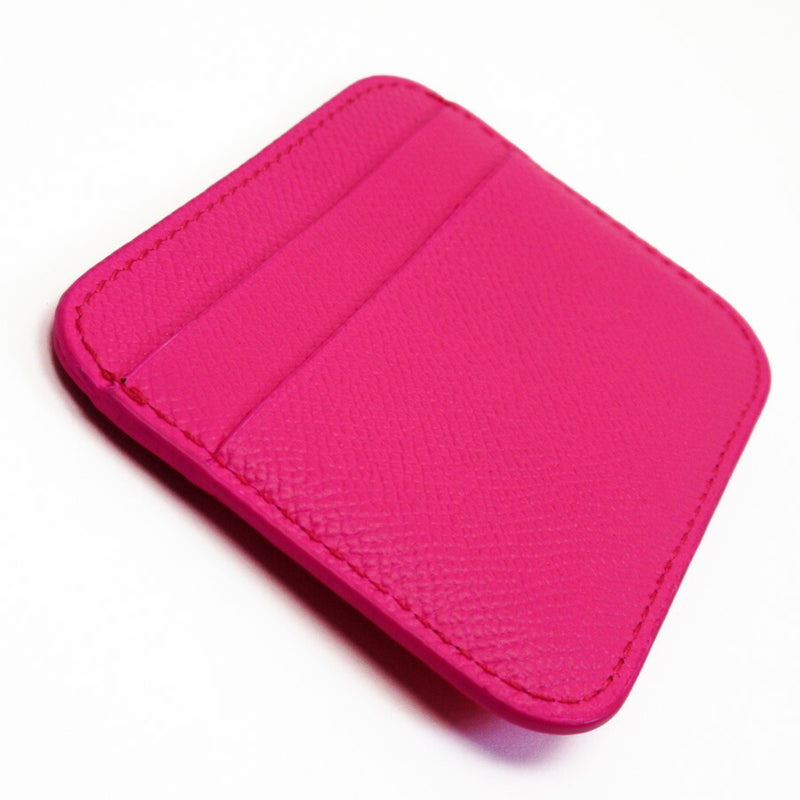 Balenciaga Card Case Pass Pink Leather