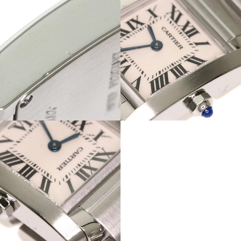 Cartier W51008Q3 Tank Francaise SM Watch Stainless Steel Ladies