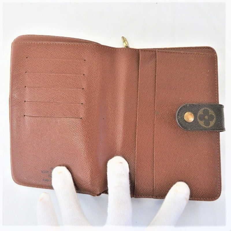 Louis Vuitton Monogram Porto Papier M61207 Bi-Fold Wallet Unisex