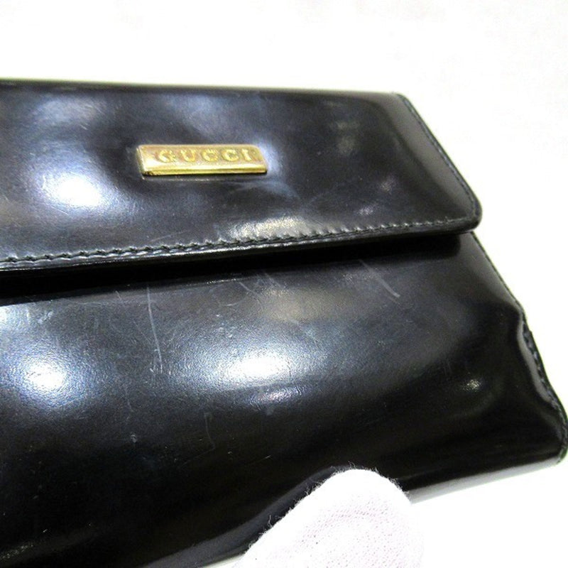 Gucci GUCCI Enamel 035 2888 Wallet Bi-Fold Unisex