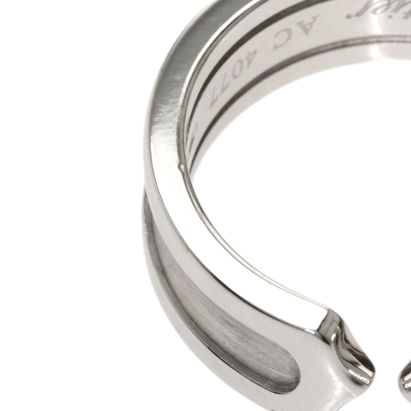 Cartier C2 Ring # 52 / K18 White Gold Ladies CARTIER