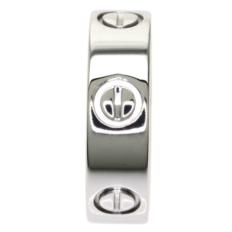 Cartier Love Ring # 49 / K18 White Gold Ladies CARTIER