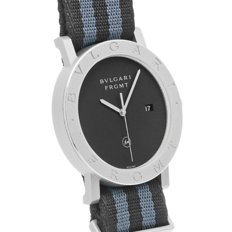 BVLGARI Fragment Design BB41S Men's Watch Automatic