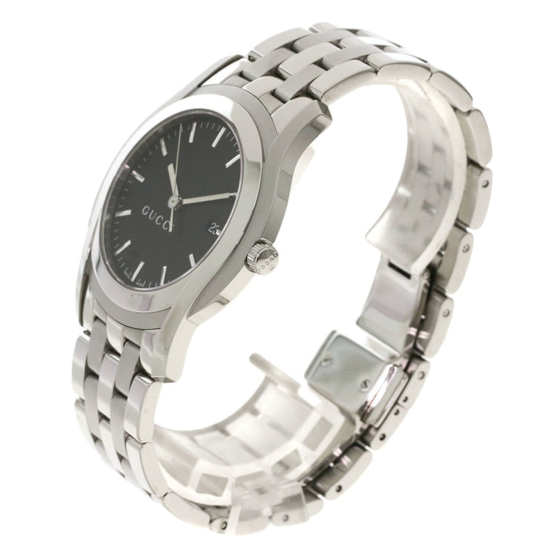 Gucci 5500M Round Face Watch Stainless Steel Men