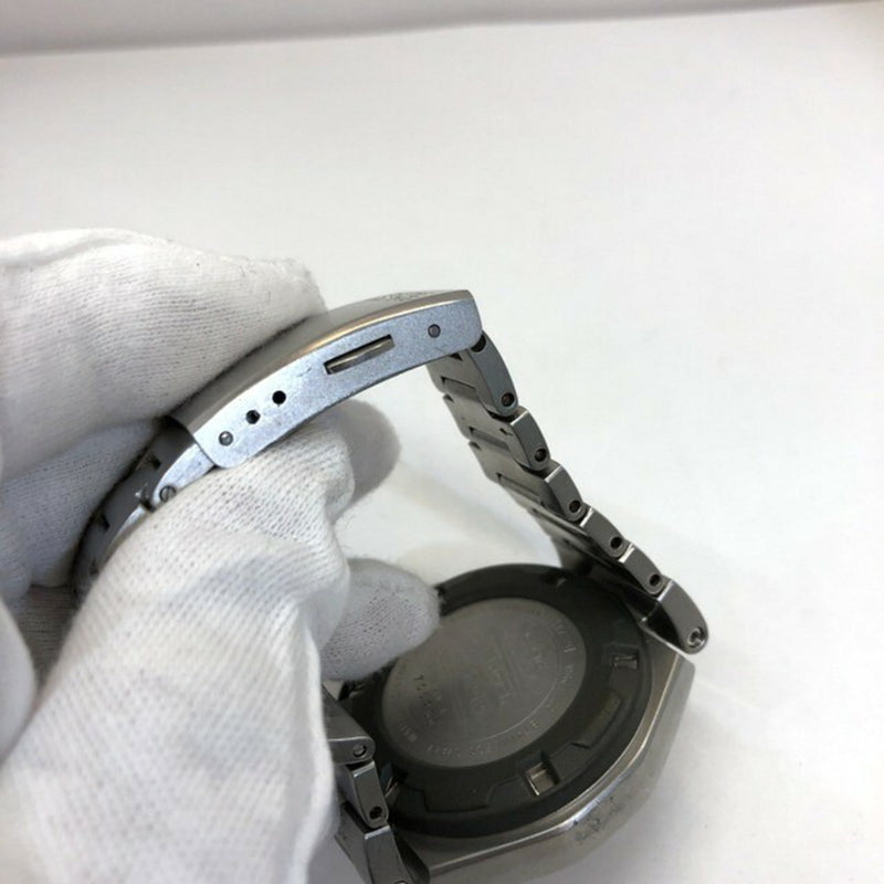 G-SHOCK CASIO Casio watch MRG-120 MR-G silver black analog quartz mens