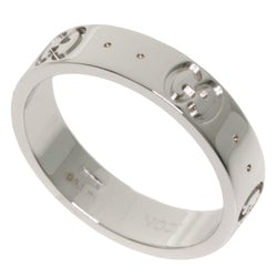 Gucci Icon # 8 Ring / K18 White Gold Ladies