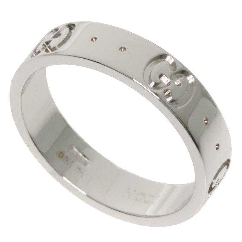 Gucci Icon # 8 Ring / K18 White Gold Ladies
