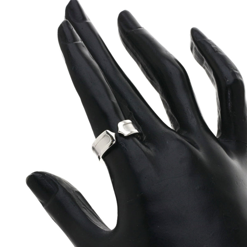 Cartier C2 Ring # 52 / K18 White Gold Ladies CARTIER