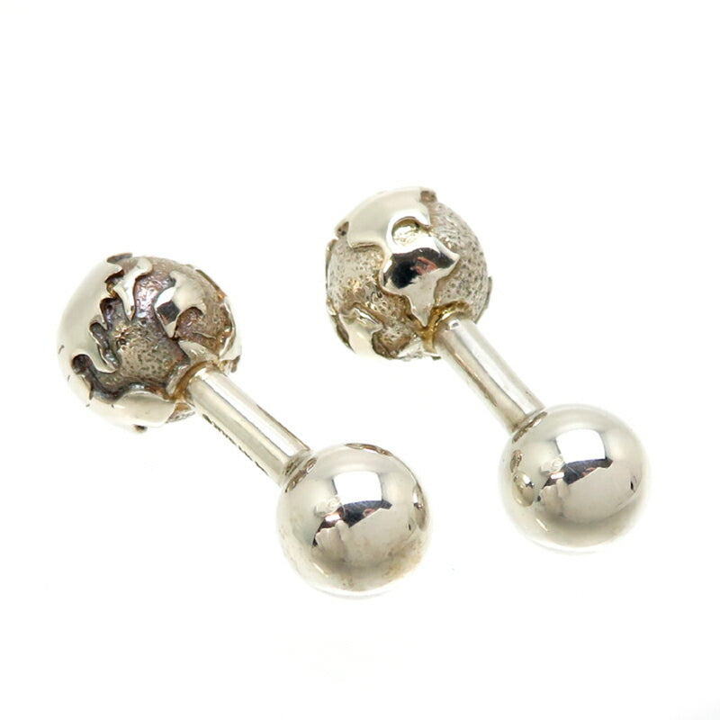 Tiffany SV925 Earth Men's Cufflinks Silver 925