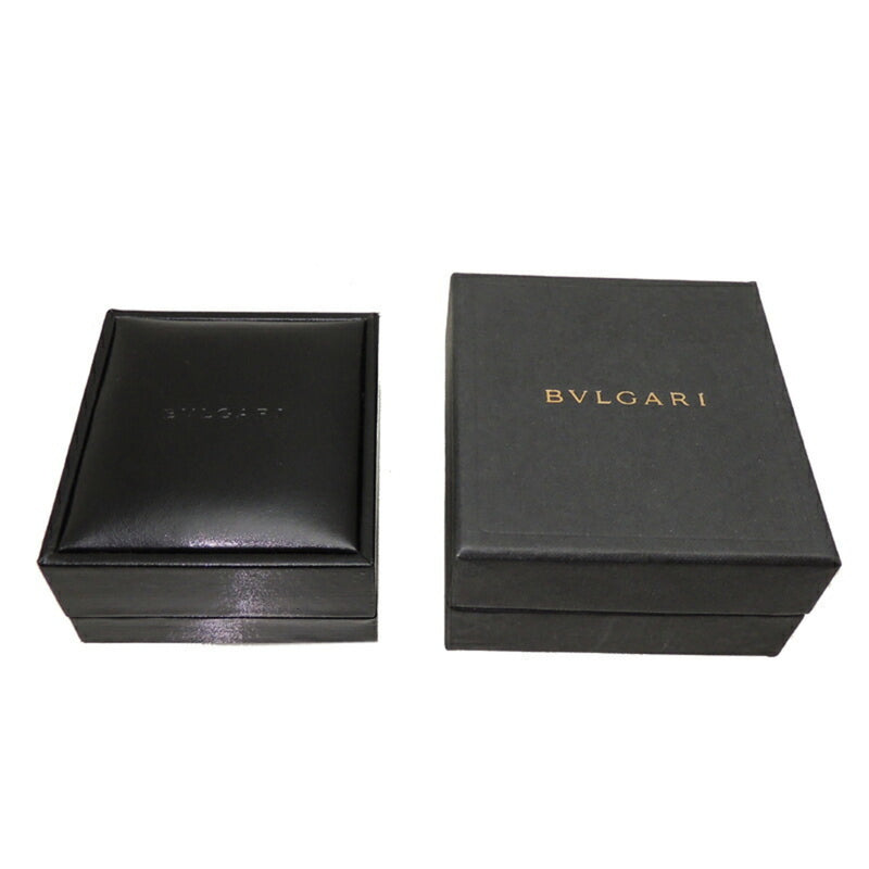 Bvlgari 750YG BB Pave Diamond Men's Cufflinks 750 Yellow Gold