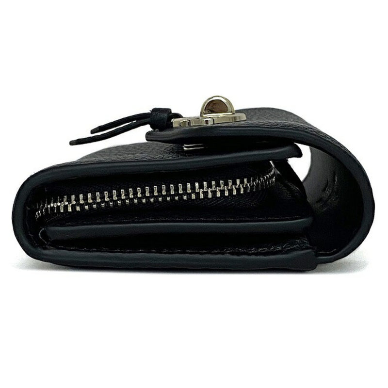 Kate Spade Bi-Fold Wallet Black Gold Marty K6026 Leather kate spade Ladies