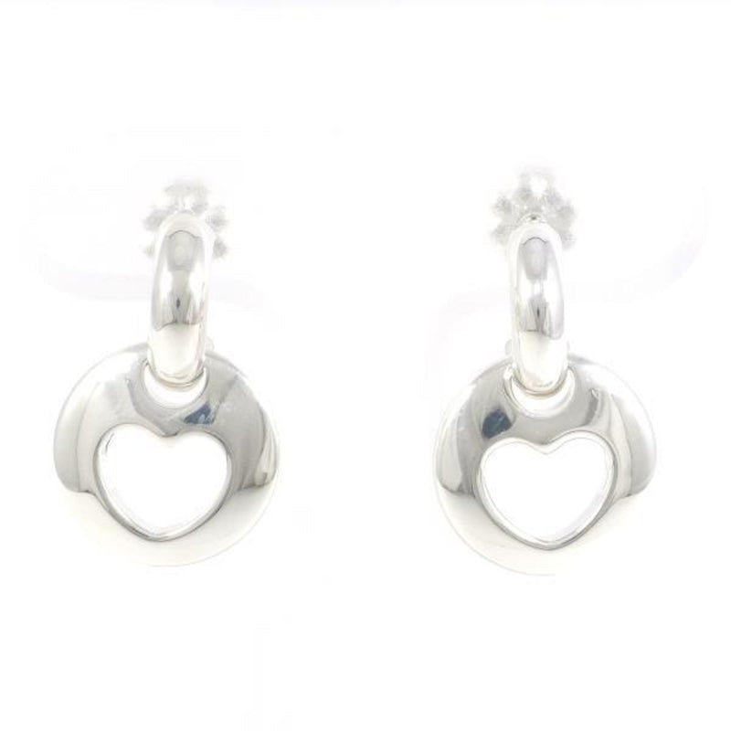 Tiffany Heart Silver Earrings Total weight approx. 8.0g