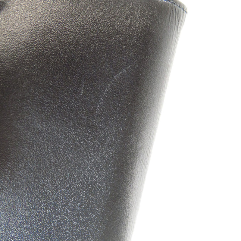 Montblanc Logo Pass Case Card Leather Men's
