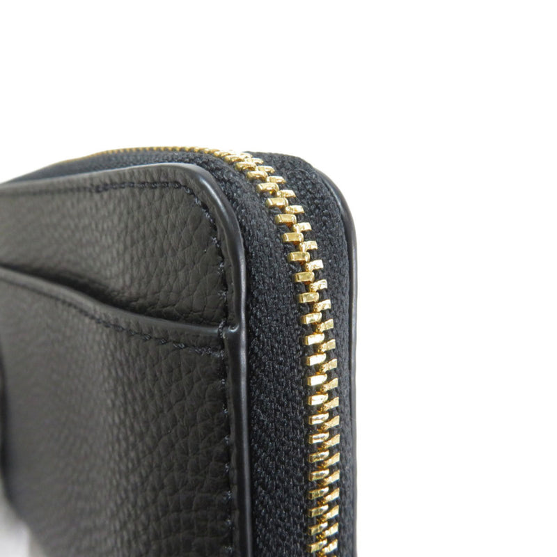 Coach F24808 Logo Motif Bi-Fold Wallet Leather Ladies