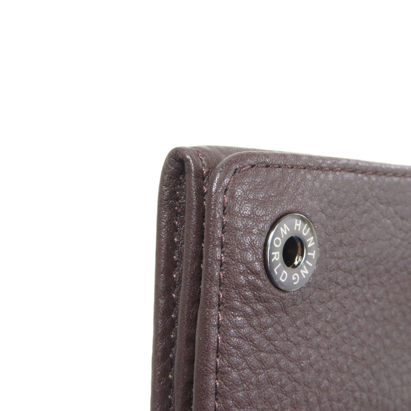 Hunting World Metal Fittings Coin Case Leather Men's