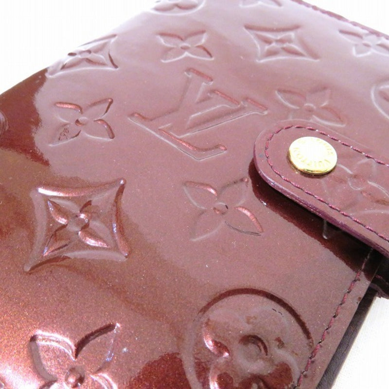 Louis Vuitton Monogram Vernis R21026 Agenda PM Notebook Cover Unisex