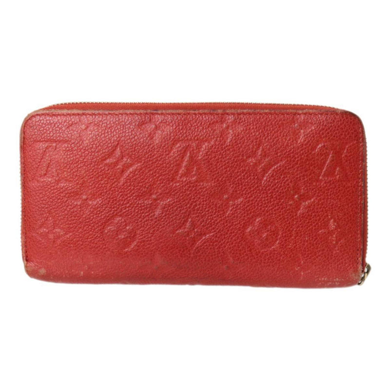 LOUIS VUITTON Zippy Wallet Monogram Amplant Scarlet M61788 SP4163 Box