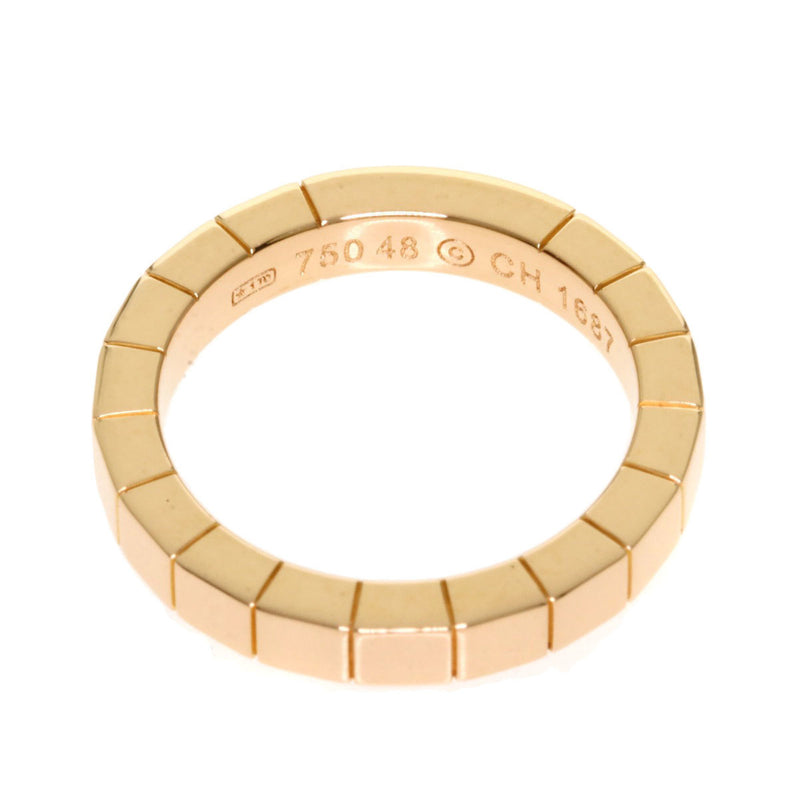 Cartier Lanieres # 48 Ring K18 Pink Gold Ladies