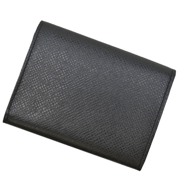 Louis Vuitton Card Case Taiga Amberop Cult de Visit NM Noir Leather Business Holder Mens M64595
