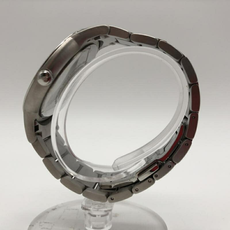 EMPORIO ARMANI Watch Mens Metal Belt Silver Black AR2514 Quartz Emporio Armani