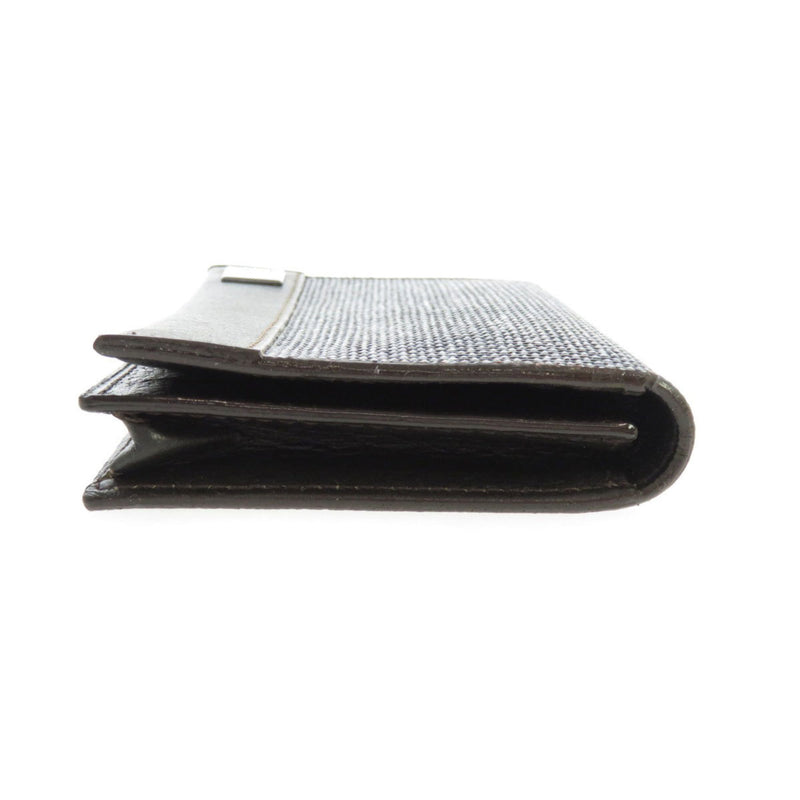Dunhill Logo Motif Card Case Calf Men's